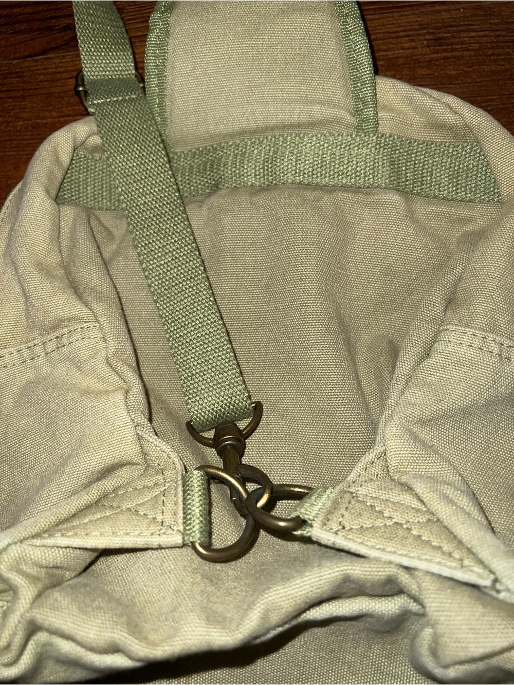 Disney Animal Kingdom Wilderness Explorer Crossbody Khaki Canvas Messenger Bag - Picture 6 of 9